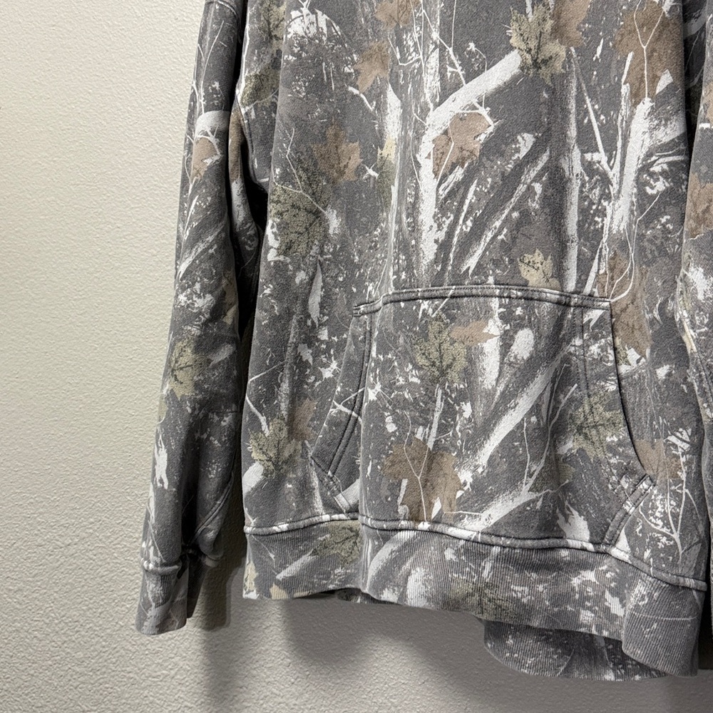 Abercrombie & Fitch Essentials Camo Pullover Hoodie - Picture 5 of 13